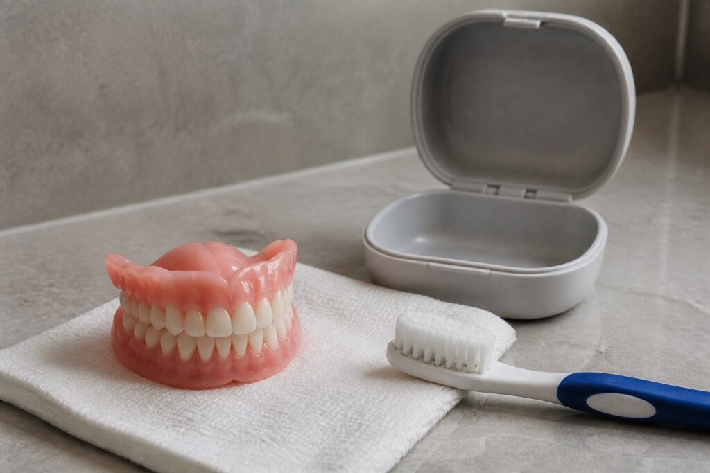 Getting Used to New Dentures: What to Expect in the First Few Weeks